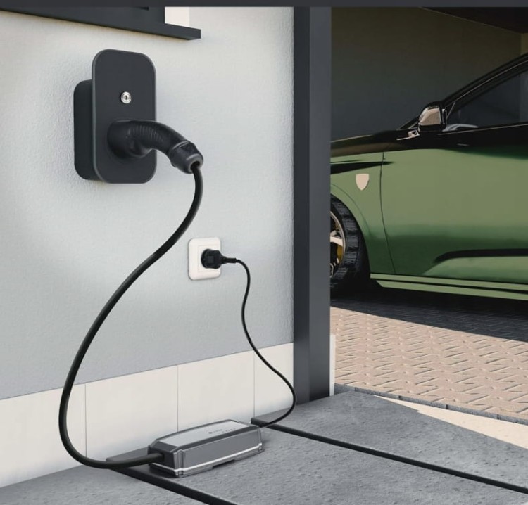 Szafka bezpieczeństwa na Kabel ładowania EV Type 2 z kluczykiem dom/garaż