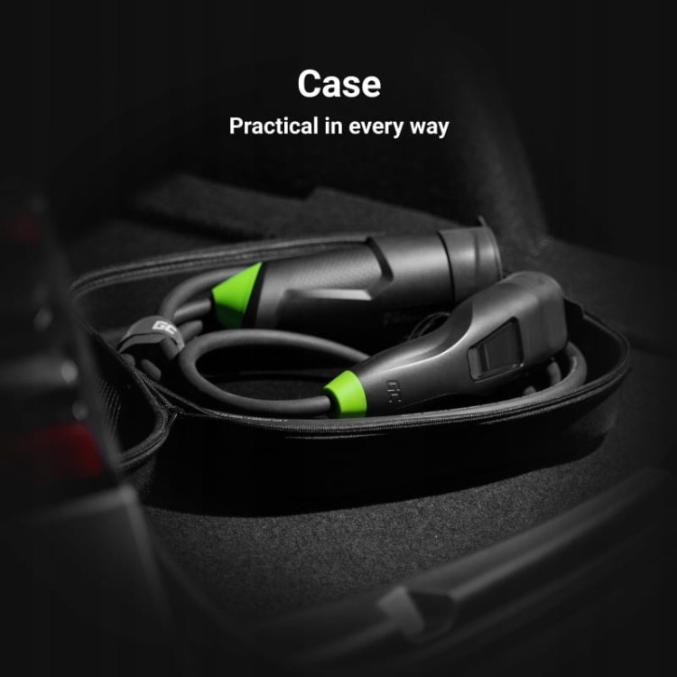 Green Cell Habu Ładowarka mobilna EV 11kW 7metrów Typ 2 16A Aplikacja