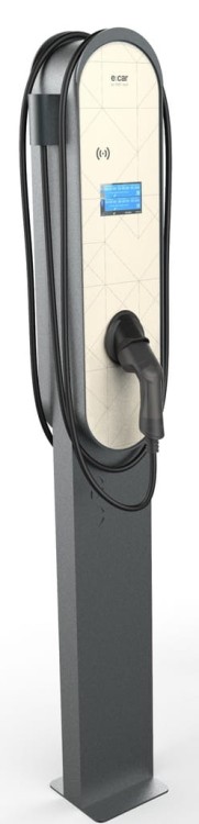 e_car COLUMN PREMIUM AFIR double cable charging station _ (Burberry stripes, Standard length 5m).jpg