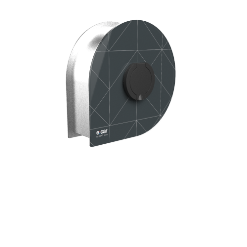 Wallbox e_car WALL single socket BASIC (Antracit stripes).png