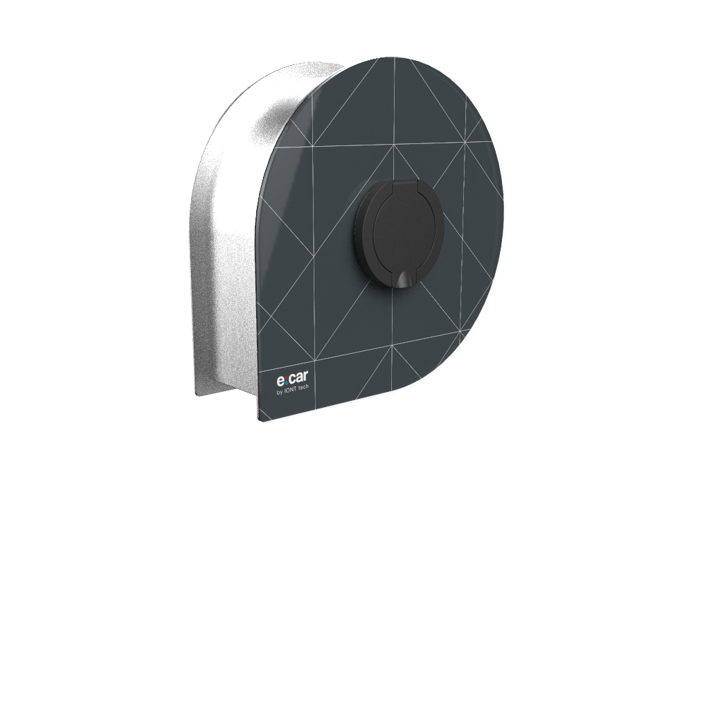 Wallbox e_car WALL single socket BASIC (Antracit stripes).png